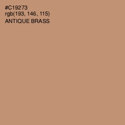 #C19273 - Antique Brass Color Image